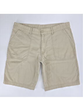 Gorpcore Patagonia Shorts Men 34 Khaki Organic Cotton Outdoor Casual